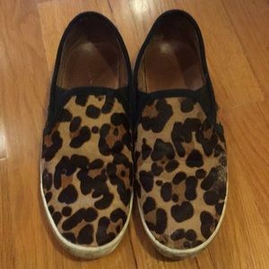 Joie kidmore 7 slip-on leopard calf hair